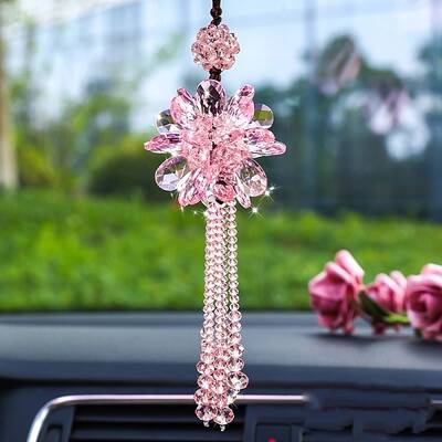 Glass Flower Pendant Decorations