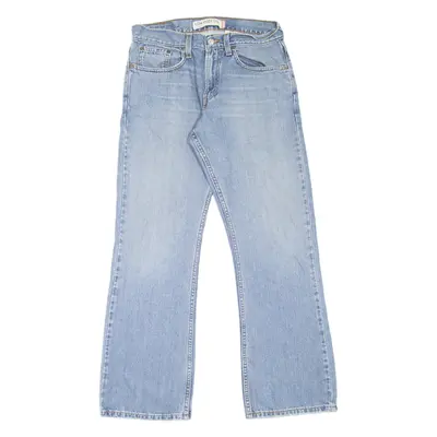 LEVI'S 527 LOW Jeans Mens Blue Regular Bootcut Stone Wash W31 L30