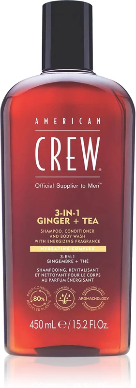 American Crew 3 in 1 Ginger + Tea 450 ml