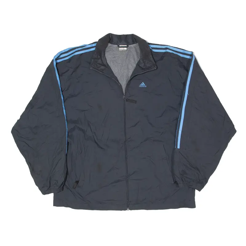 ADIDAS Shell Jacket Grey Mens L