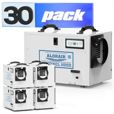 ALORAIR Wholesale Packs Sentinel HD55 (White) Dehumidifier (pack of 30)