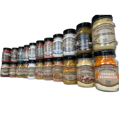 Glass Mug Candle Home Decor Scent