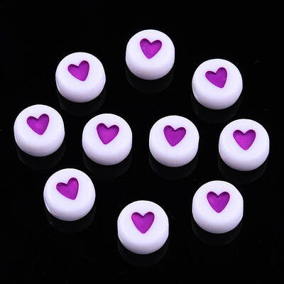 Opaque Acrylic Beads