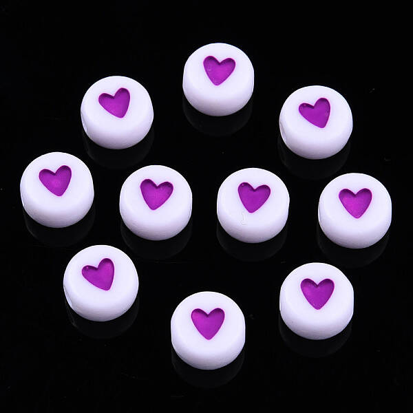 Opaque Acrylic Beads