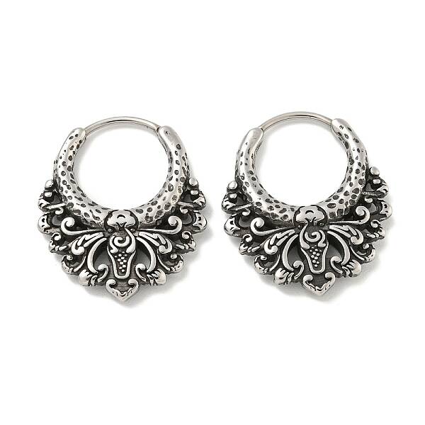316 Surgical Stainless Steel Hoop Earrings