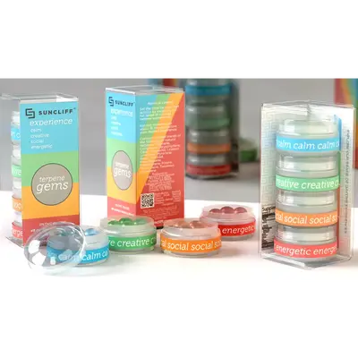 Suncliff Gems Multi Pack, 4 Pack -48 Gems Total, Lozenges, Hard Candy, Adult, Sugar Free