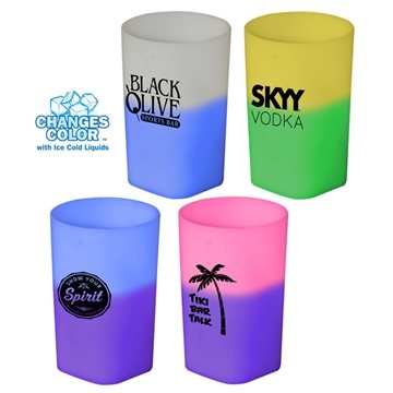 500 Promotional Mood 2 oz Plastic Shot Glass - Color Changing & ...