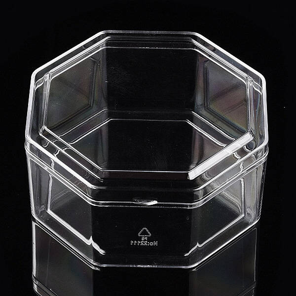Transparent Plastic Bead Containers