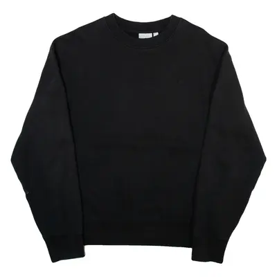 ADIDAS ORIGINALS Mens Sweatshirt Black Crew Neck M