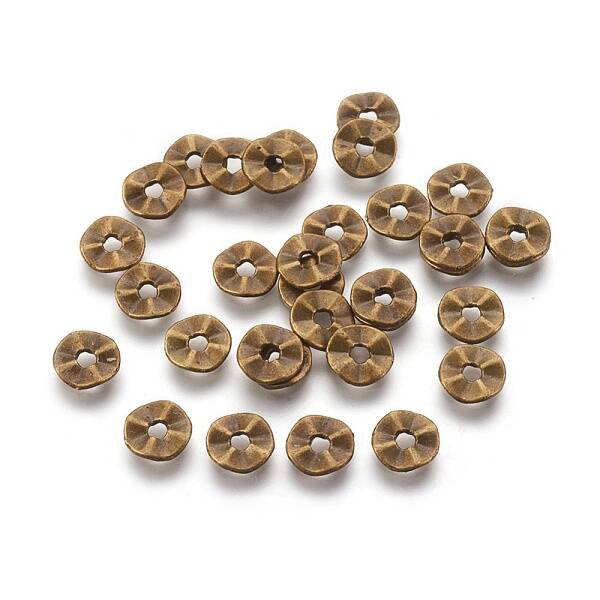 Tibetan Style Wavy Spacer Beads
