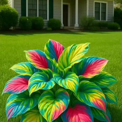 800pcs Seeds – Shade-Loving Perennial with Vibrant Leaves for Garden Beds, Borders, Containers, and Ground Cover in Any La...