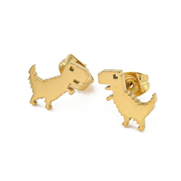 304 Stainless Steel Stud Earrings