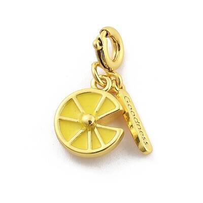 Brass Enamel Fruits Pendant Decoration