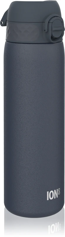 Ion8 Leak Proof Stainless Steel Water Bottle Ash Navy Blue 600ml
