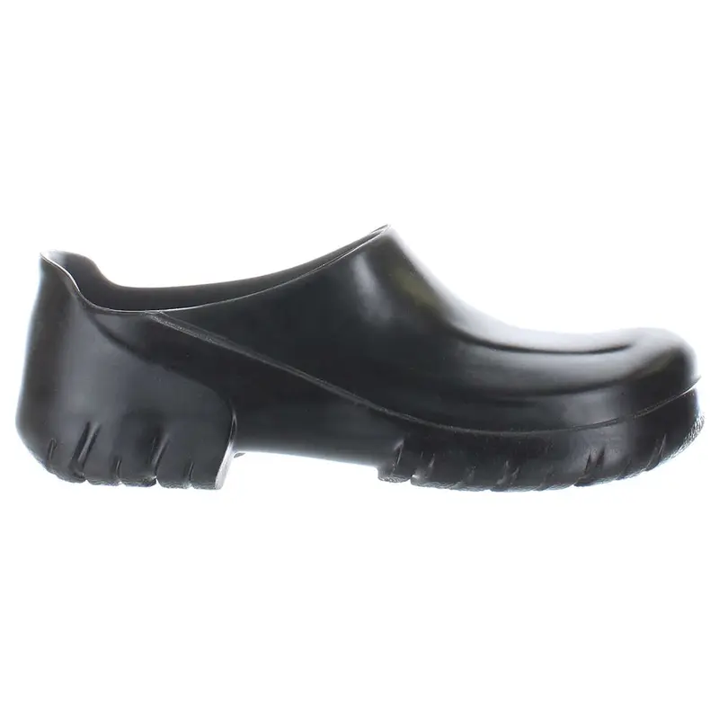 Birkenstock A 630 Rubber Unisex Slip On Shoes - Black - Size:US 6 Women / 4 Men