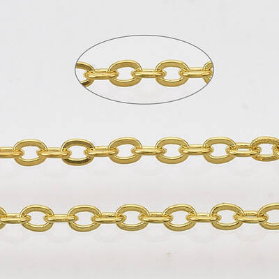 Brass Coated Iron Cable Chains