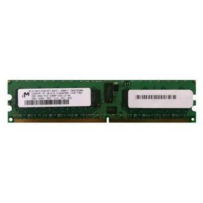 MT18HTF25672PY-667E1 Micron 2GB DDR2-667MHz RDIMM 1Rx4 CL5 Memory