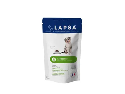 Lapsa Puppy Growth Kibble All Breeds Without Cereals 4kg