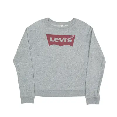LEVI'S Sweatshirt Grey Mens S