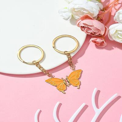 Alloy Enamel Keychain
