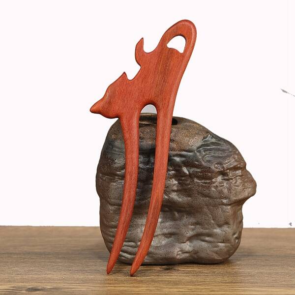 Wooden Hair Forks