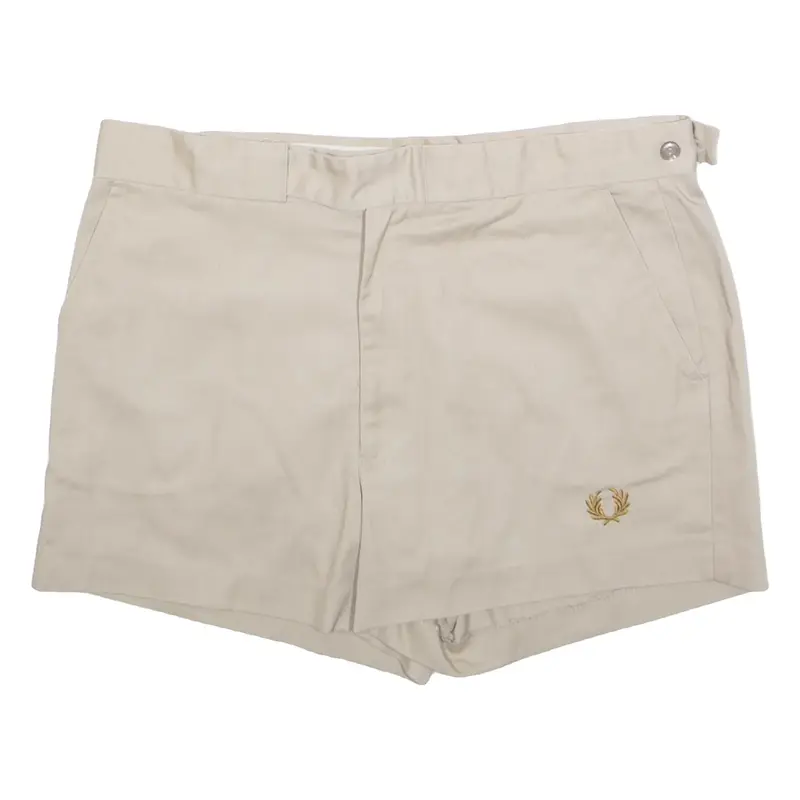 FRED PERRY Womens Chino Shorts Beige M W32