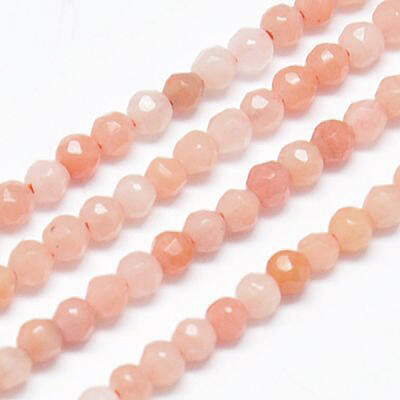 Natural Pink Aventurine Beads Strands