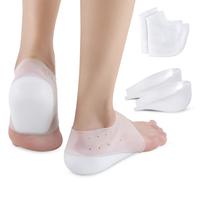 Silicone Heel Protectors Invisible Inner Insole Height Increase Insoles 2.5cm Height Invisible Shoe Lifts Arch Inserts Footwe...