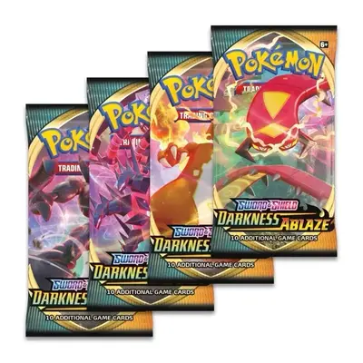 Pokemon Sword & Shield Darkness Ablaze Booster Packs (LIVE RIP)