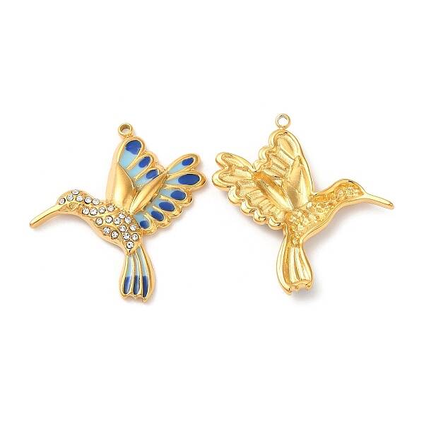 304 Stainless Steel Enamel Pendants