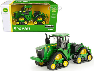 John Deere 9RX 640 Track-Type Tractor Green \