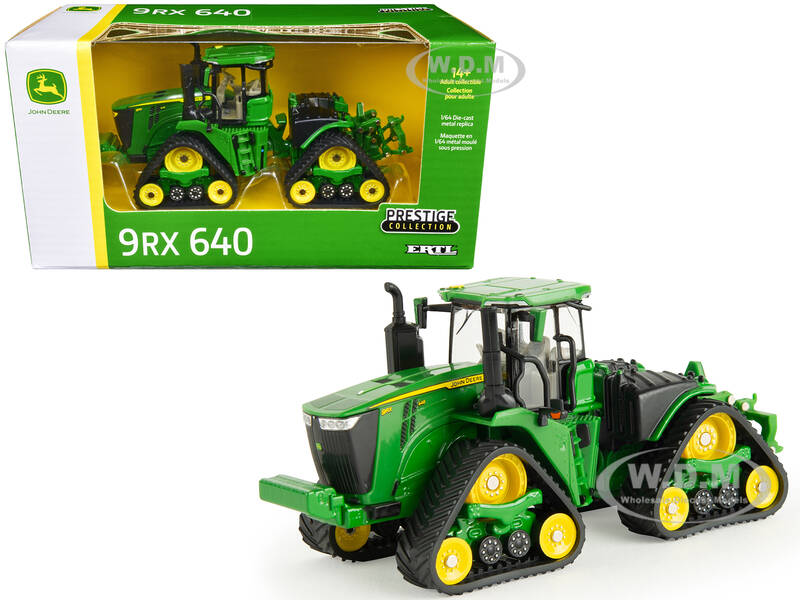 John Deere 9RX 640 Track-Type Tractor Green \