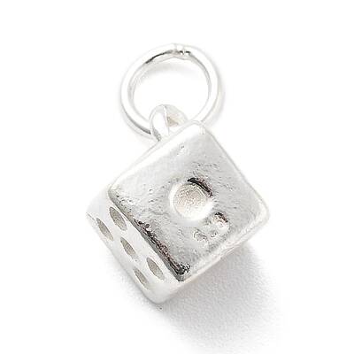 925 Sterling Silver Dice Charms