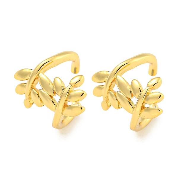 Brass Cuff Earrings for Women