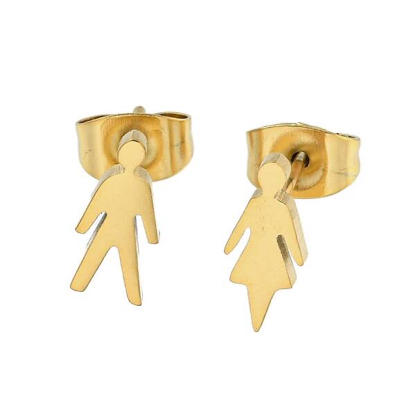 304 Stainless Steel Stud Earrings
