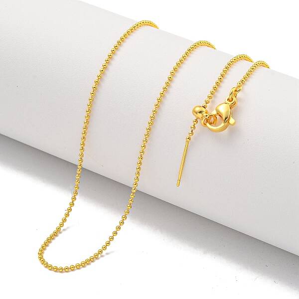 Brass Ball Chain Necklaces for Women