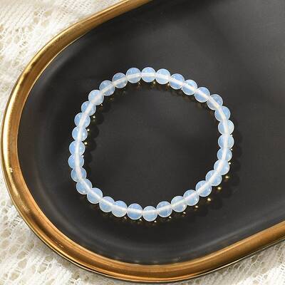Opalite Beaded Stretch Bracelets