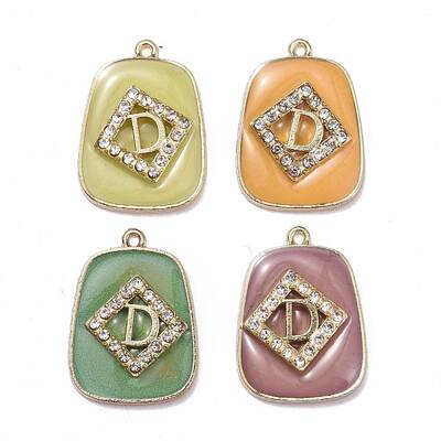 Alloy Rhinestone Pendants