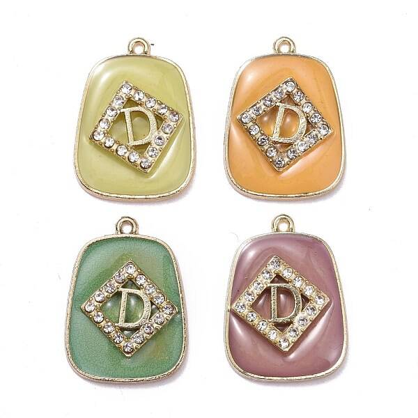 Alloy Rhinestone Pendants