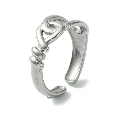Non-Tarnish 304 Stainless Steel Open Cuff Ring