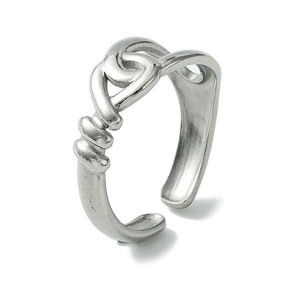 Non-Tarnish 304 Stainless Steel Open Cuff Ring