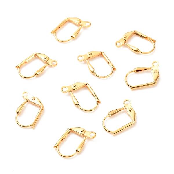 Brass Leverback Earring Findings