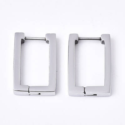 Tarnish Resistant 304 Stainless Steel Huggie Hoop Earrings