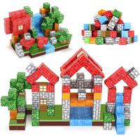 [102pcs Magnetic Blocks] 102pcs Magnetic Building Blocks Set |   For Ages 3+ |   Building Block World Set For Sensory Play & ...