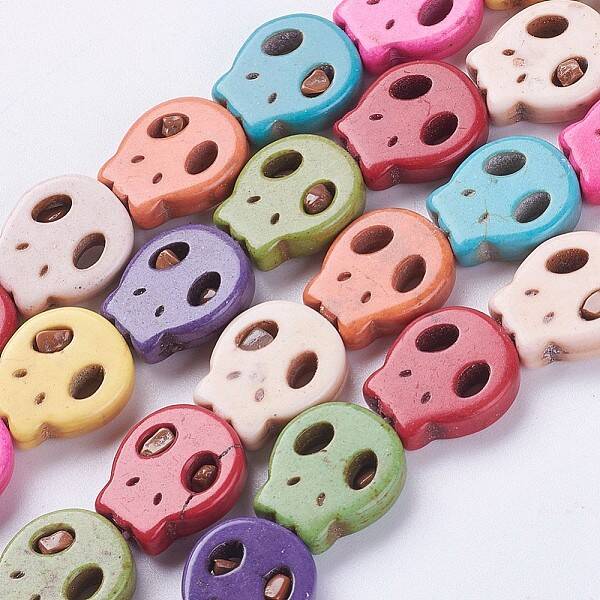 Synthetic Turquoise Beads Strands