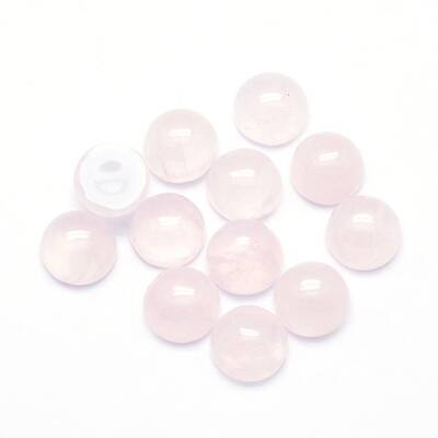 Natural Rose Quartz Cabochons