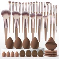 Makeup Tool Set, 41pcs/set Makeup Brush & Makeup Sponge & Puff, Professional Makeup Tools for Beginners, Makeup Accessories, ...