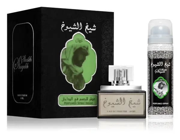 Lattafa Sheikh Al Shuyukh Black - Edp 50 Ml + Deodorante Ve Spreji 50 Ml