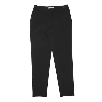 PRADA Pleated Trousers Black Slim Tapered Womens W28 L28