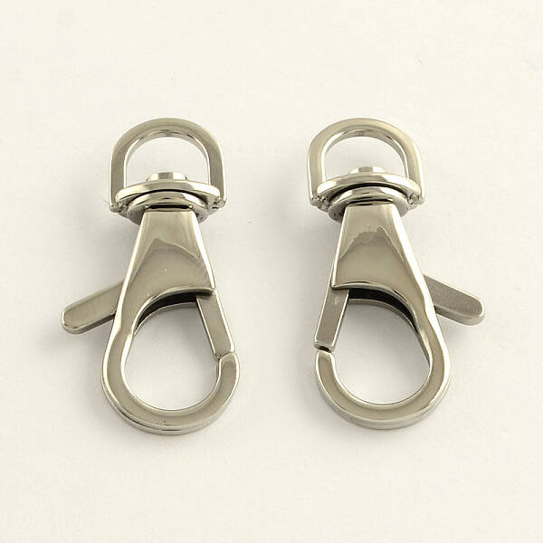 Tarnish Resistant 304 Stainless Steel Swivel Snap Hook Clasps
